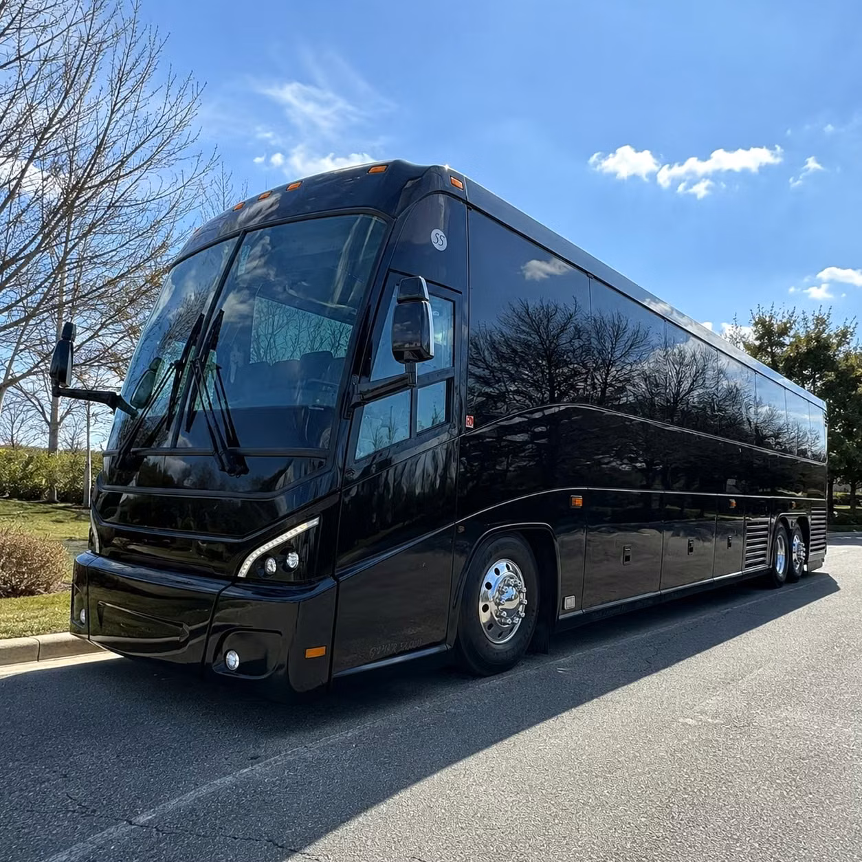 charter bus transportation for west des moines government agencies and municipal events