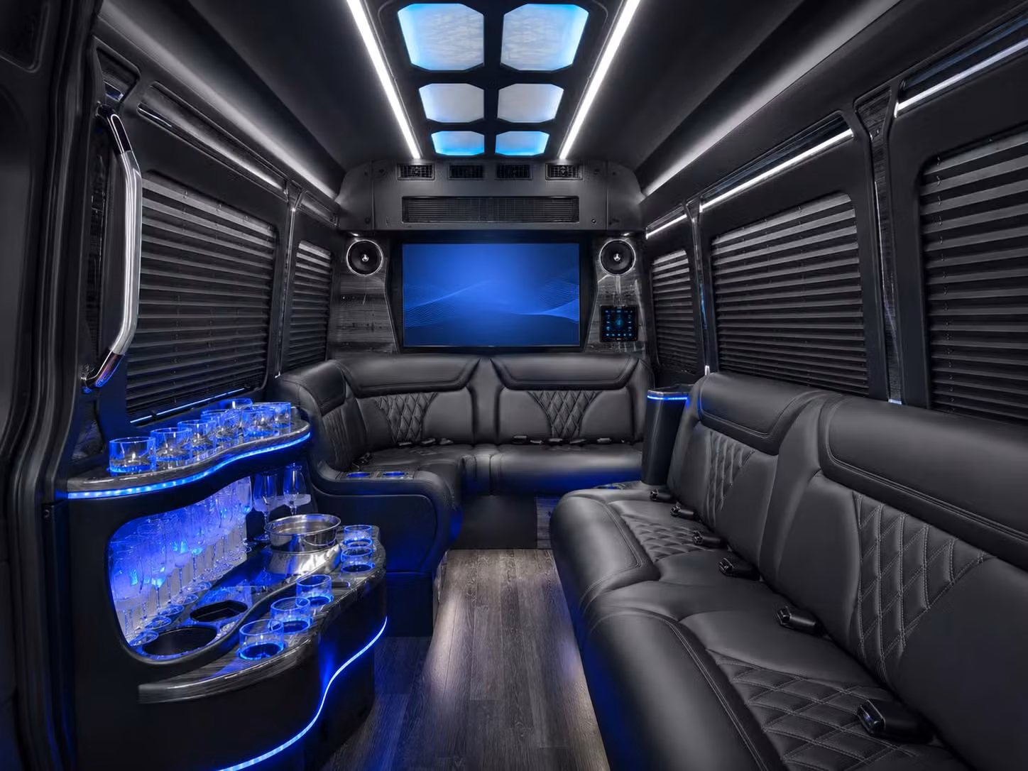 corporate event transportation for team building retreats and client events