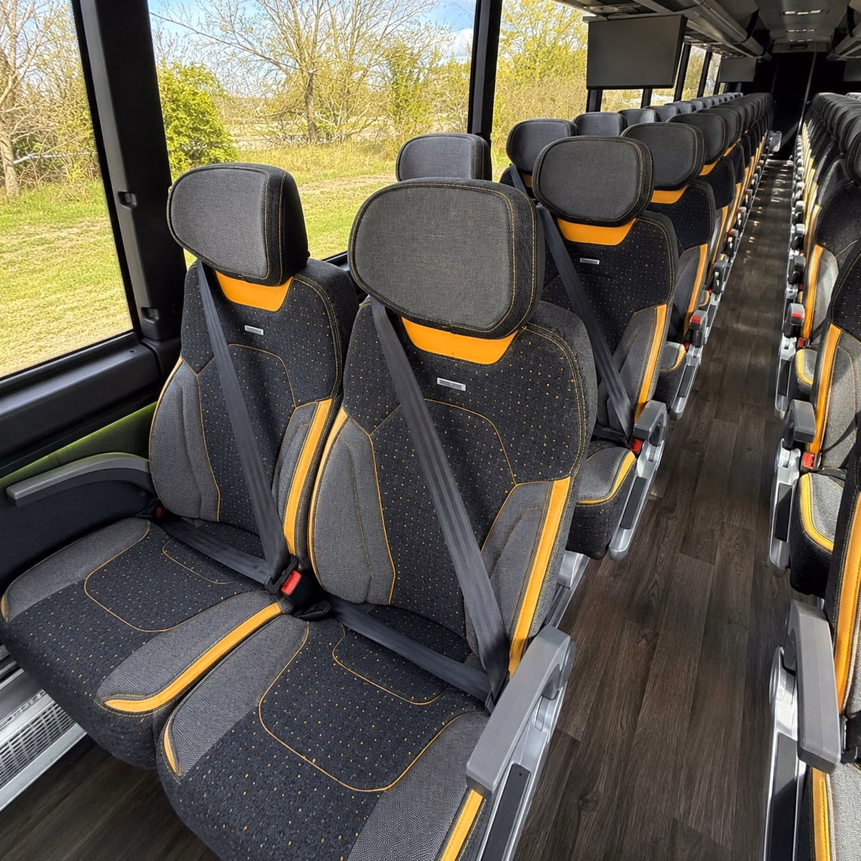 school field trip charter bus rentals in west des moines