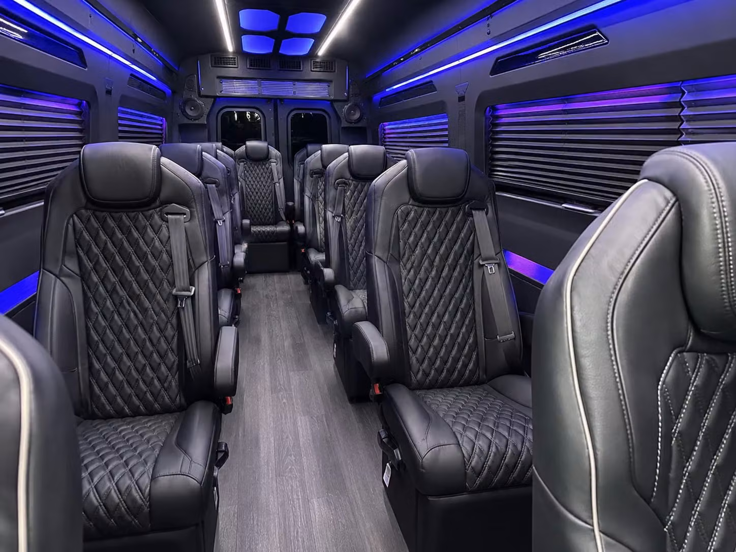sprinter van with driver interior