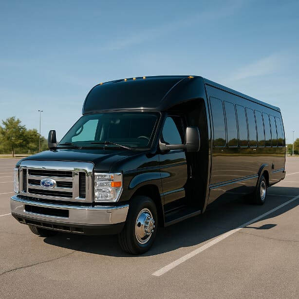 West Des Moines Coach Bus Service 18 Passenger Minibus